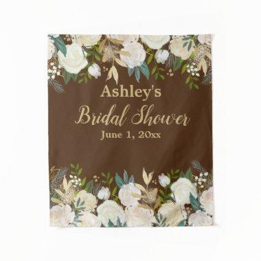 Photo Booth Backdrop Cream Gold Prop