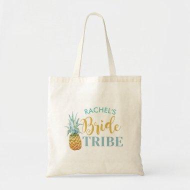 Bridal Shower Pineapple Bride Tote Bag Gift Item