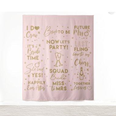 pink photo booth Backdrop banner