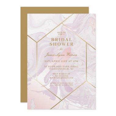 | Pink Purple Marble Swirl
