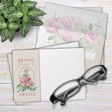 Pink Tulip Envelope