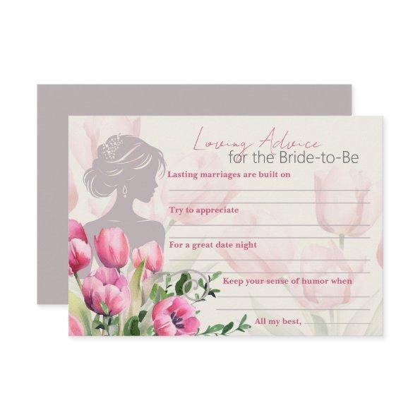 Pink Tulips Loving Advice Enclosure