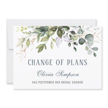 Postponed Change of Plans Eucalyptus