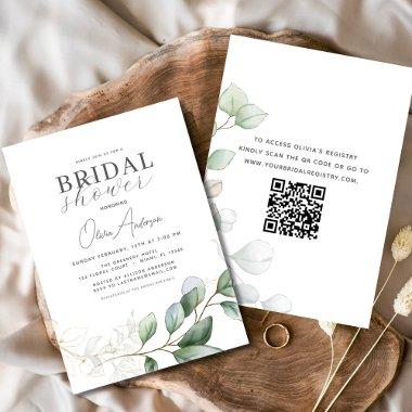 QR Code Greenery Eucalyptus
