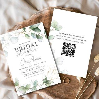 QR Code Greenery Eucalyptus