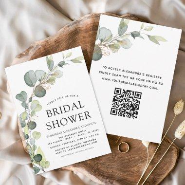QR Code Greenery Eucalyptus