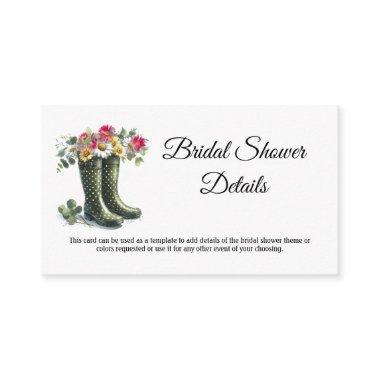 Rainboots and Daisies Enclosure