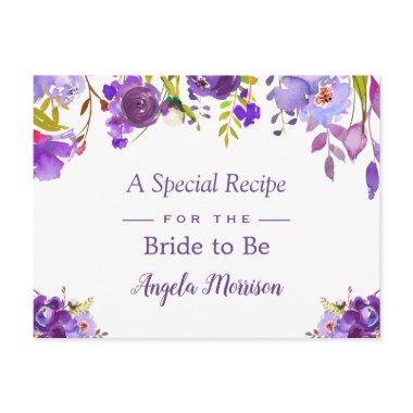 Recipe Purple Violet Flowers Post