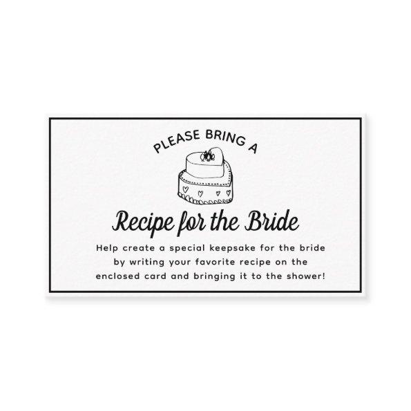 Recipe Request  Black & White