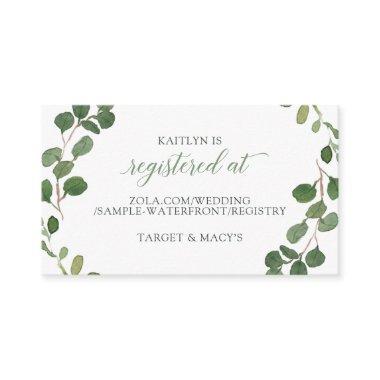 Registry  Eucalyptus Greenery