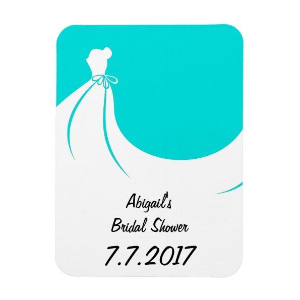 Bridal Shower Reminder or Keepsake Magnet