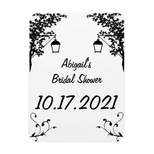 Bridal Shower Reminder or Keepsake Magnet