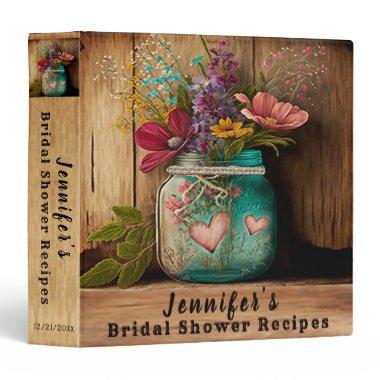Rustic Vintage Country Personalized 3 Ring Binder
