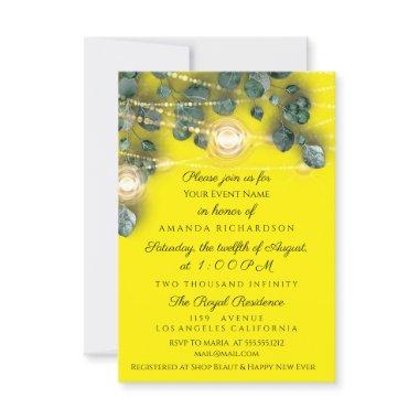 Rustic Wood Gold Yellow Jars Light