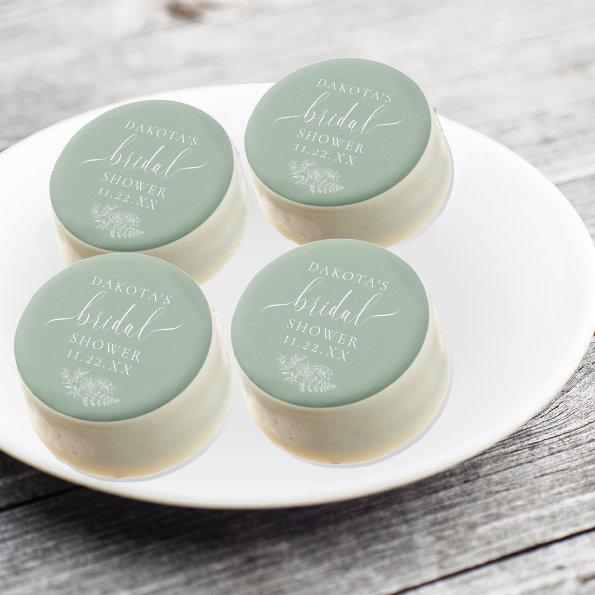 Sage Green White Chocolate Covered Oreo