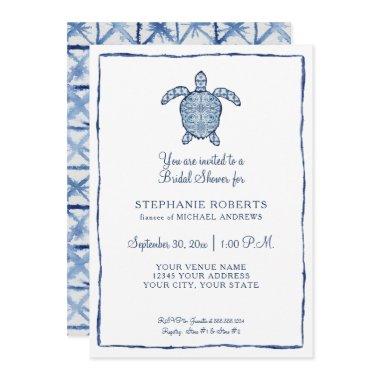 Shibori Sea Turtle Ocean Beach Shore