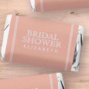 Bridal Shower Simple Modern Elegant Chic Hershey's Miniatures