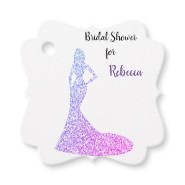 Bridal Shower Sparkle & Shine Favor Tags