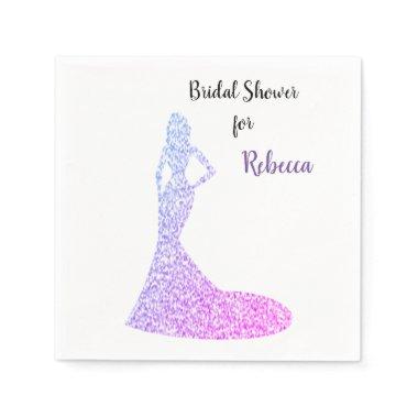 Bridal Shower Sparkle & Shine Napkins