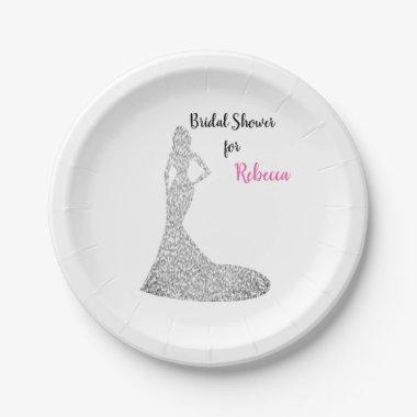 Sparkle & Shine Paper Plate