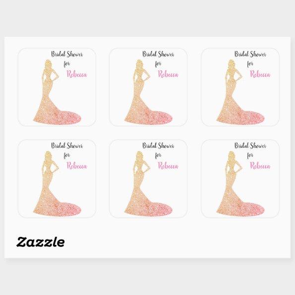 Sparkle & Shine Square Sticker