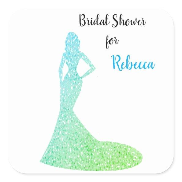 Sparkle & Shine Square Sticker