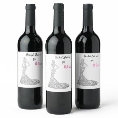 Sparkle & Shine Wine Label
