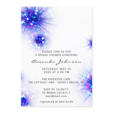 Sweet 16th Abstract Pink Blue