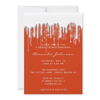 Sweet 16th Drips Red White Holidays