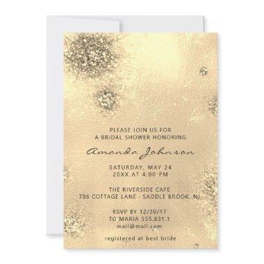 Sweet 16th Glitter Gold Formal