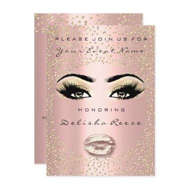 Sweet 16th Kiss Lips Makeup Rose