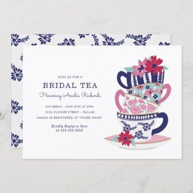 Bridal Shower Tea Cups Invitations