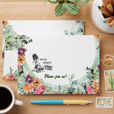 Tea Party Personalized Envelope