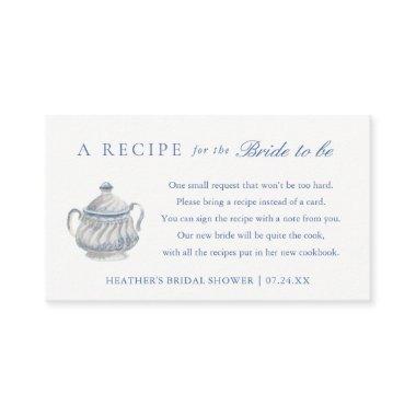 Tea Party Share A Recipe Enclosure