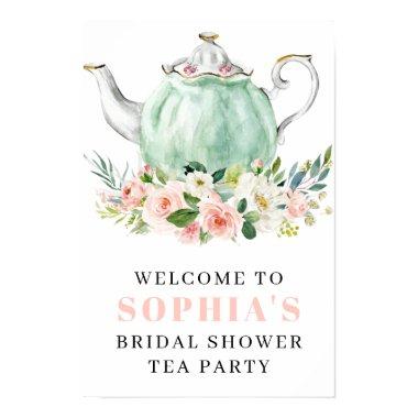 Tea Party Welcome Poster