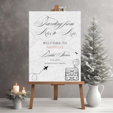 Traveling from Miss to Mrs Welcome Foam Board