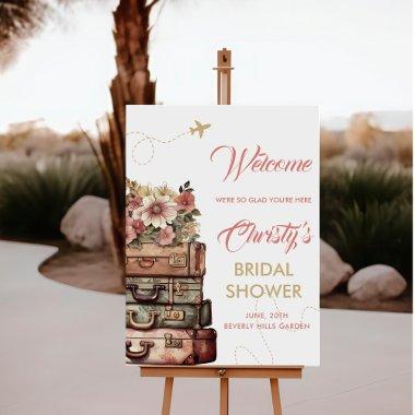 Traveling from Miss to Mrs Welcome Foam Board