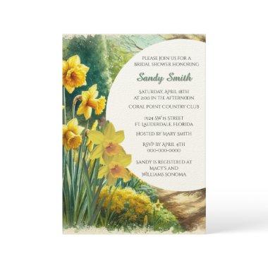 Watercolor Daffodils