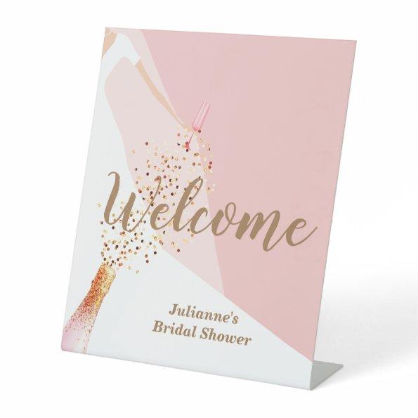 Welcome Pedestal Sign