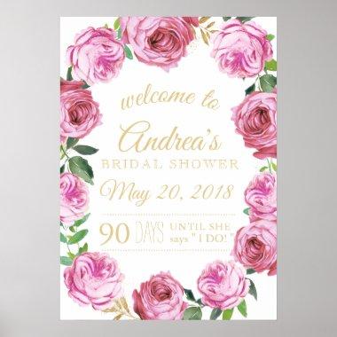 Bridal Shower Welcome Sign (20x28)