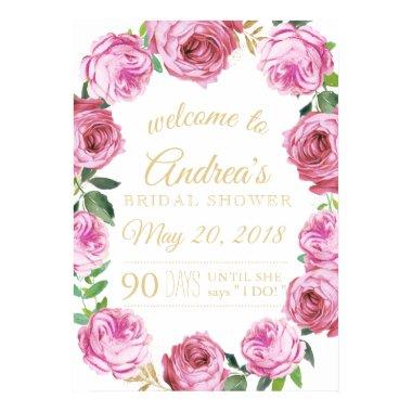 Bridal Shower Welcome Sign (20x28)