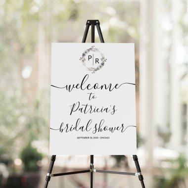 Bridal Shower Welcome Sign Foam Board