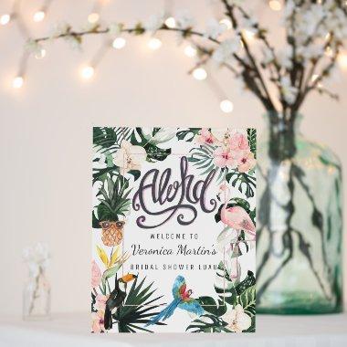 Welcome Sign | Tropical Chic