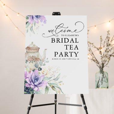 Bridal Tea Party Succulents Greenery Welcome Foam Board