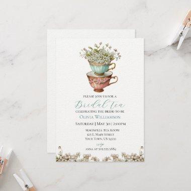 Bridal Tea Wedding Shower Invitations