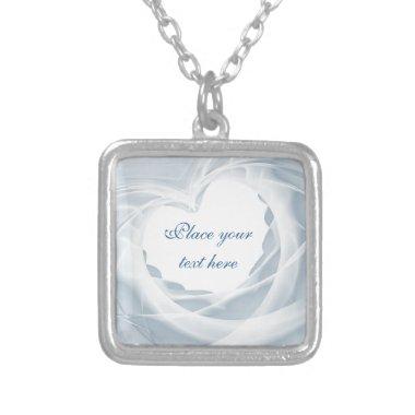 Bridal Veil Silver Plated Necklace