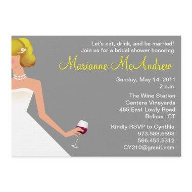 bridal wine  silver blonde pearls