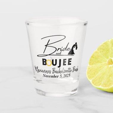 Bride and Boujee Bachelorette party/Bridal Shower Shot Glass