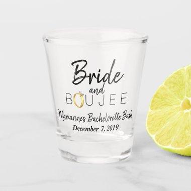 Bride and Boujee Bachelorette party/ Shot Glass