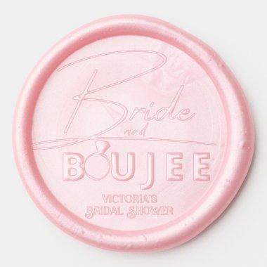 Bride and Boujee Funny  Wax Seal Sticker